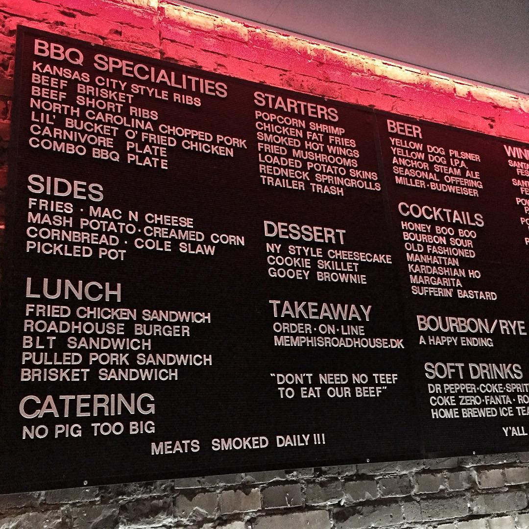 Restaurant Review Memphis Roadhouse BBQ, Aarhus Denmark