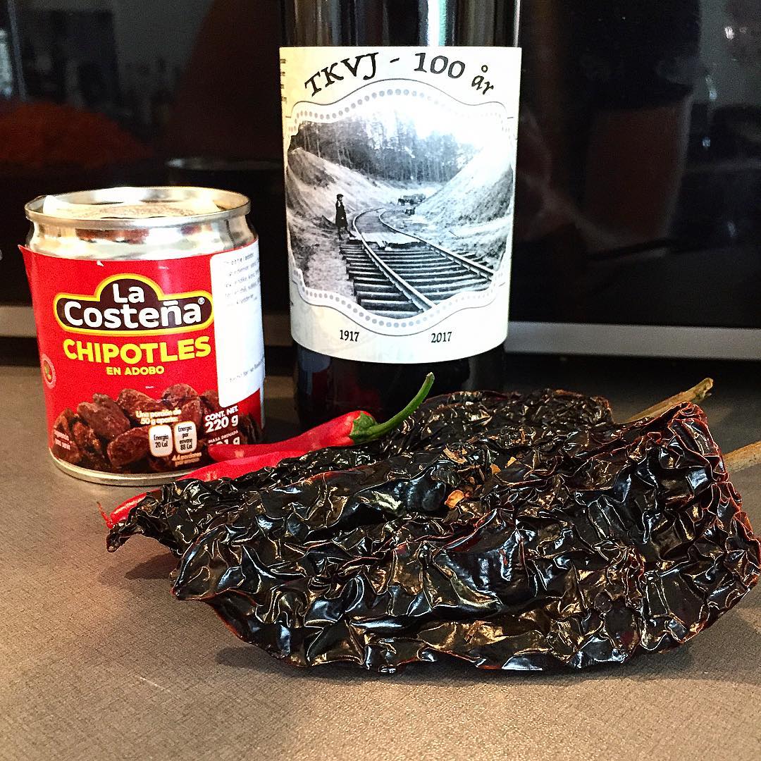 chilies and beer