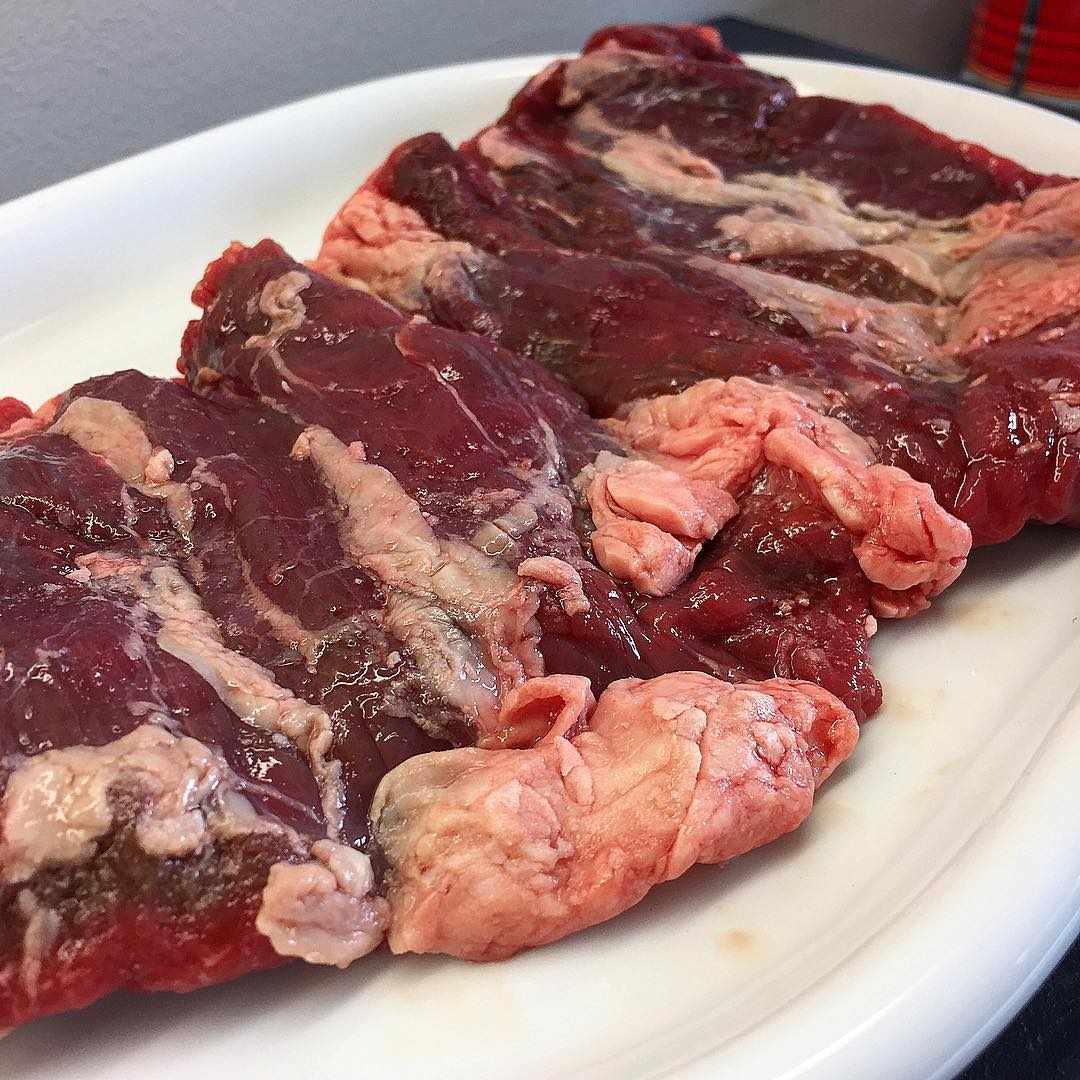 raw flap meat