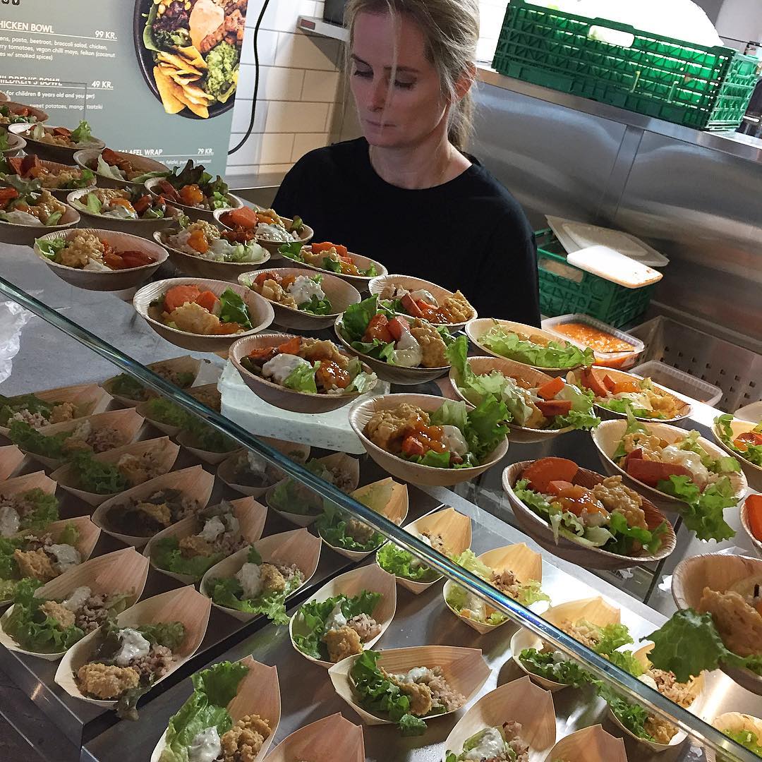 Salads at Tivoli Food Hall